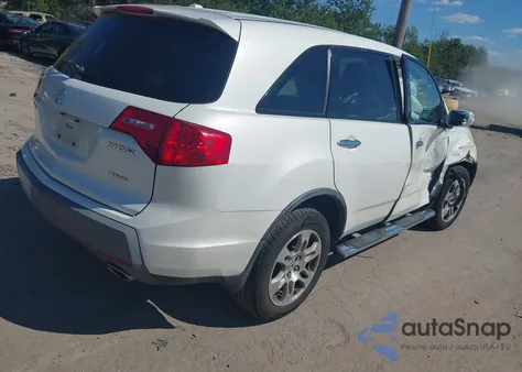2008 Acura Mdx из США, поврежденный, VIN 2HNYD28238H520638